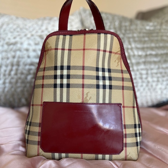 Vintage burberry mini backpack Clearance
